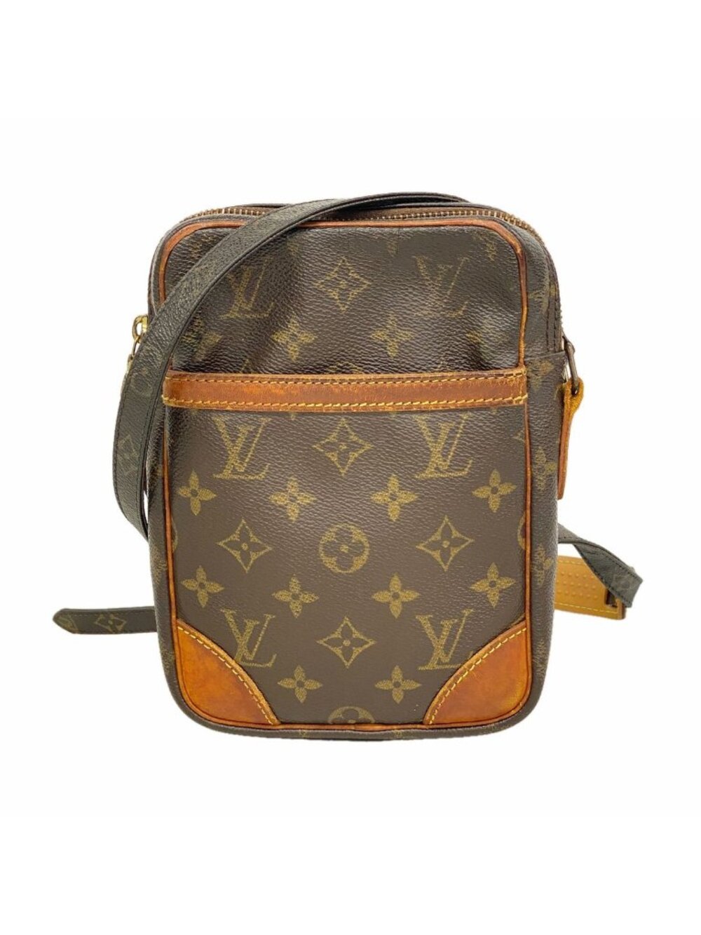 Louis Vuitton Shoulder Bag Monogram Danube Brown